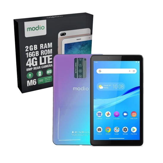TABLET MODIO M6 4G LTE 2GB/32GB 7.0" PURPLE CYAN TABLET MODIO M6 4G LTE 2GB/32GB 7.0" PURPLE CYAN